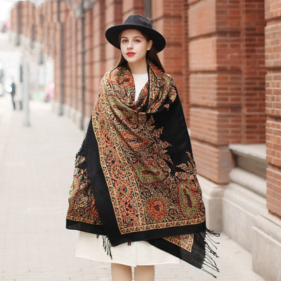 Capa Chal Oversized Versátil para Otoño - Image 5