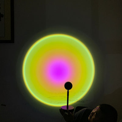 Lámpara Proyector de Luz Arcoíris para Decoración de Pared - Image 28