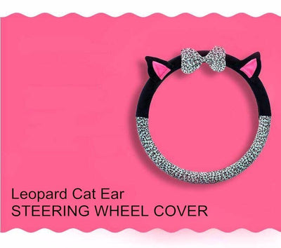 Funda para Volante con Orejas de Gato de Felpa Suave - Image 6