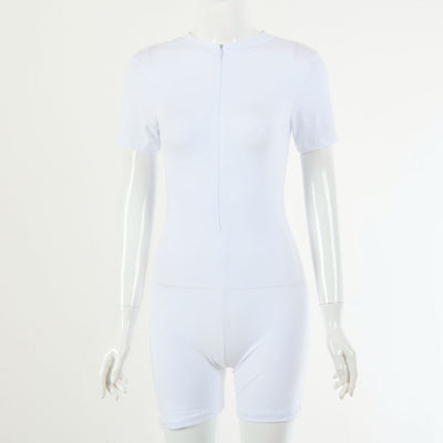 Jumpsuit Cuello Redondo Manga Corta - Image 33