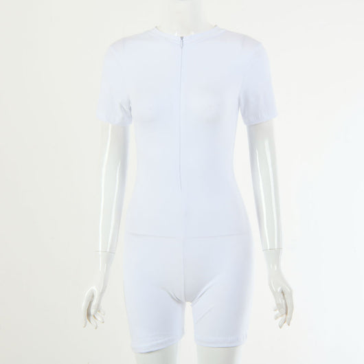 Jumpsuit Cuello Redondo Manga Corta - Image 33