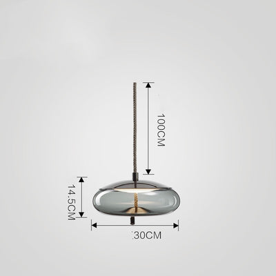 Lámpara Colgante de Cristal Elegante para Comedor y Sala - Image 3