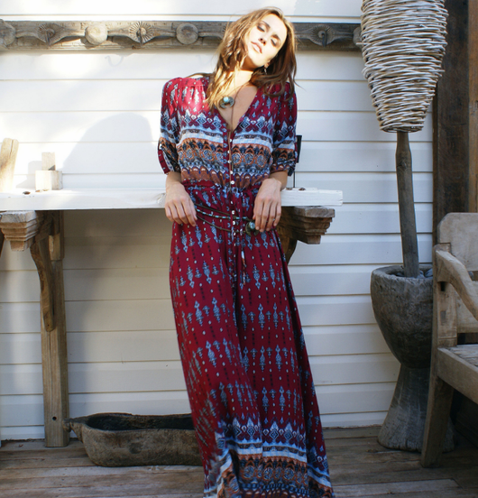 Vestido Maxi Boho Playero para Mujer - Image 4