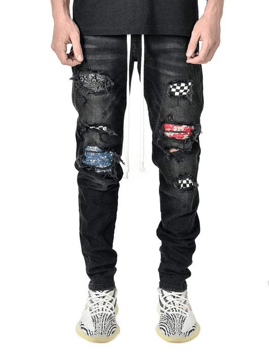 Pantalón Slim Fit Rotos Moderno - Image 4