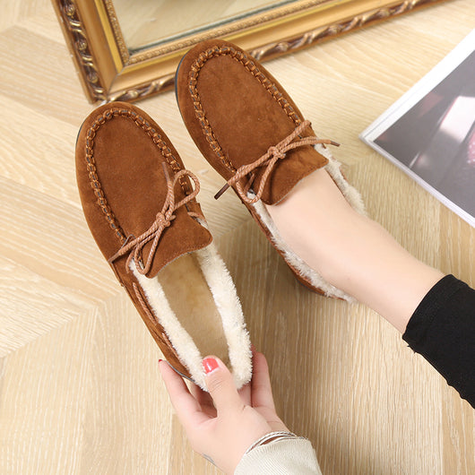 Zapatillas de Mujer Cálidas y Cómodas con Forro de Algodón Suave - Image 5