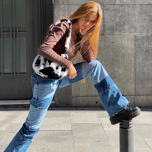 Jeans de Moda Internacional en Tres Colores Versátiles - Image 3