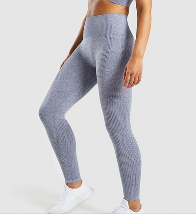 Pantalones Deportivos Cintura Alta Sin Costuras con Levantamiento Push-up para Yoga y Running - Image 5