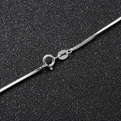 Collar de Plata Pura Plateado en Platino - Image 5