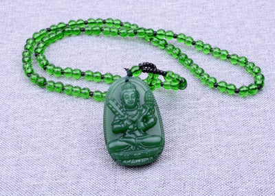 Colgante de Jaspe Verde con Patrono Zodiacal - Image 10