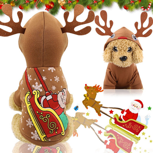 Disfraces Festivos para Mascotas - Ropa Halloween y Navidad para Perros y Gatos