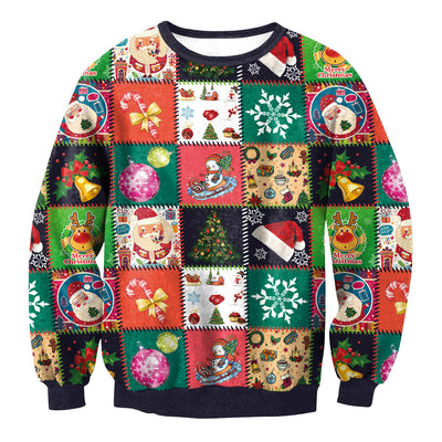 Suéter Navideño Divertido Santa Elfo Vacaciones para Hombre y Mujer - Image 10