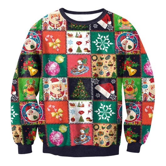 Suéter Navideño Divertido Santa Elfo Vacaciones para Hombre y Mujer - Image 10