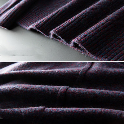 Suéter Cuello Alto de Cashmere para Hombre - Tejido Reforzado Otoño Invierno - Image 2