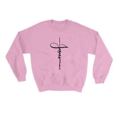 Suéter Estampado Faith Cross - Diseño Urbano Otoño Invierno Unisex - Image 5