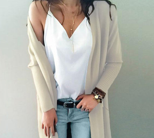 Cardigan Tejido Ins - Elegancia Casual Versátil - Image 5