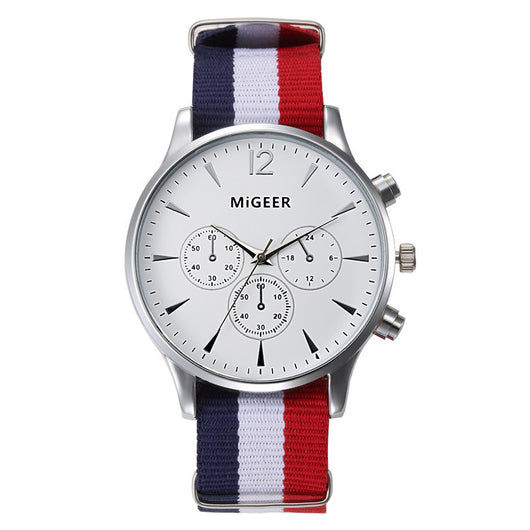 Reloj de Pulsera Hombre Malla Metálica Cuarzo - Image 6