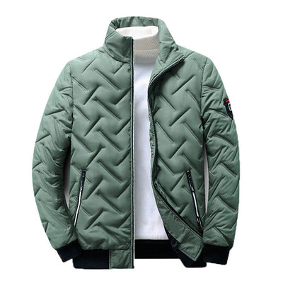 Abrigo Corto para Hombre Otoño Invierno - Cuello Alto Ligero - Image 13