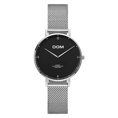 Reloj de Pareja Minimalista Acero Inoxidable Ultadelgado Resistente al Agua - Image 4