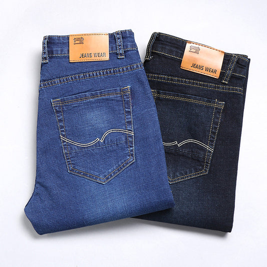 Pantalones Vaqueros Stretch Slim Straight para Hombre