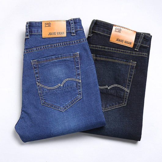 Pantalones Vaqueros Stretch Slim Straight para Hombre