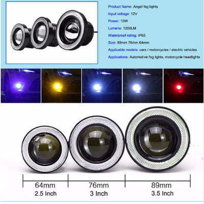 Lentes LED modificados para faros antiniebla automotriz