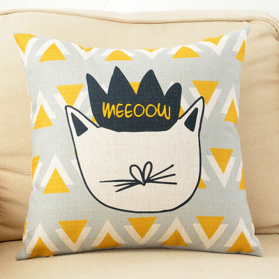 Almohada de Sofá Adorable con Diseño Cartoon - Image 8