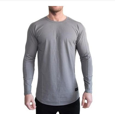 Playera Deportiva de Manga Larga para Hombre - Ajuste Elástico y Transpirable - Image 3