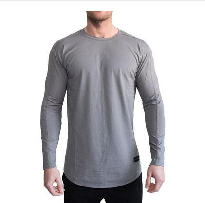 Playera Deportiva de Manga Larga para Hombre - Ajuste Elástico y Transpirable - Image 3