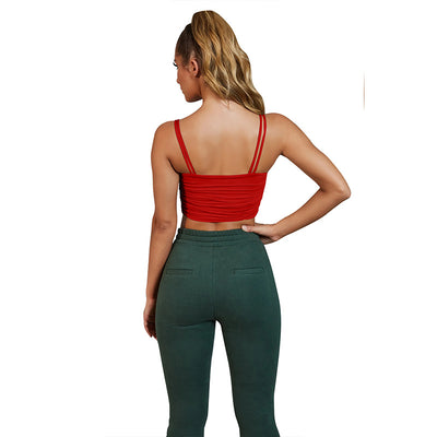 Top Tubo Bandage Fruncido con Tirante - Image 9