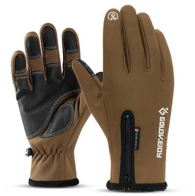 Guantes Moto Invierno Forrados Térmicos Impermeables Pantalla Táctil Agarre Antideslizante - Image 4
