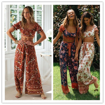 Conjunto de Dos Piezas Casual: Blusa y Pantalón - Image 4