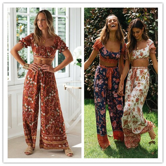 Conjunto de Dos Piezas Casual: Blusa y Pantalón - Image 4