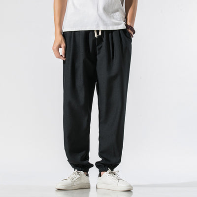 Pantalones de Lino Japonés para Hombre - Image 15