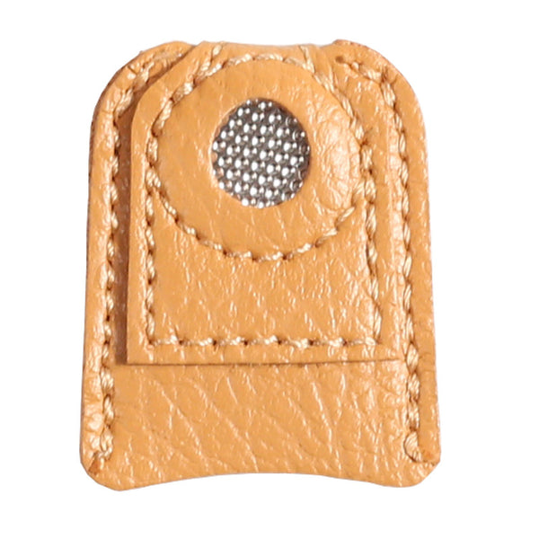Dedal de Cuero Protector de Dedo Tipo Moneda para Costura - Image 10