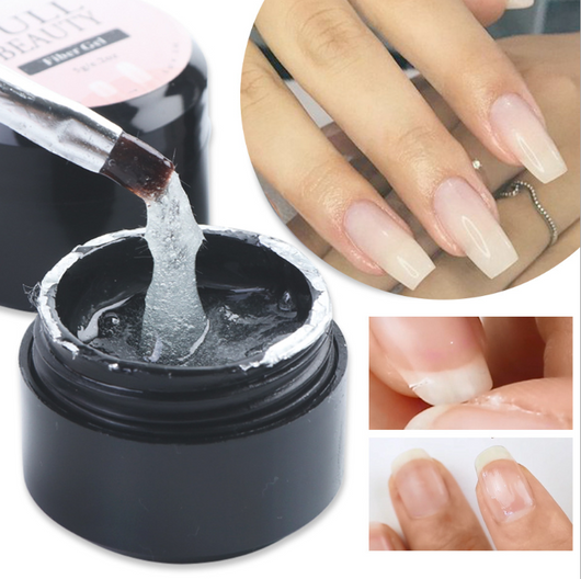 Gel Constructor UV con Fibra de Seda - Reparación y Extensión de Uñas Profesional - Image 4