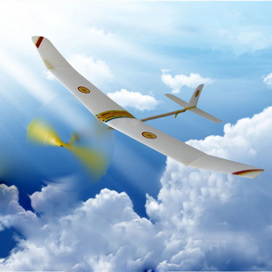 Avión de Alas Dobles Impulsado por Energía Elástica - Image 18