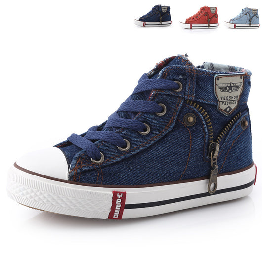 Zapatos de Lona para Niños - Estilo Coreano Primavera - Image 3