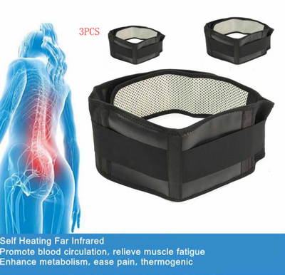 Cinturón Lumbar Magnetoterapia Autocalefactable con Turmalina Ajustable - Image 6