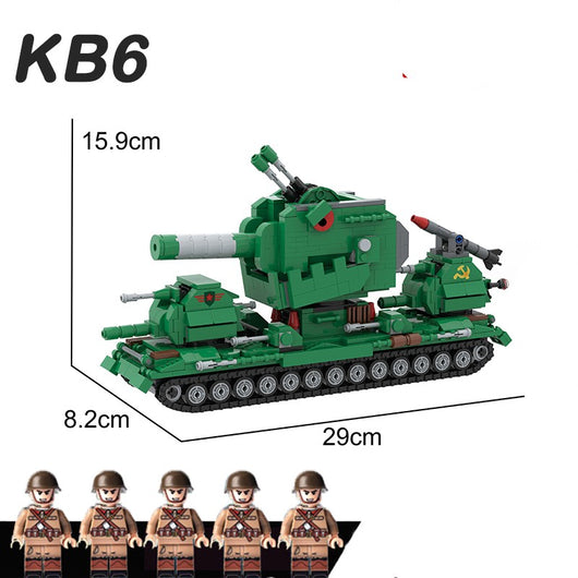 Bloques de Construcción Compatibles Tanque KV-99/KV-44 - Set MOC para Coleccionistas - Image 11