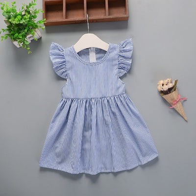 Vestido Infantil Algodón Floral Estampado para Verano - Image 18