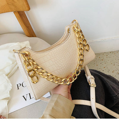 Bolso de Mano con Cadena Gruesa Axilar - Image 30