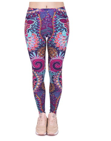 Leggins Yoga Estampados con Estiramiento Máximo para Mujer - Image 6