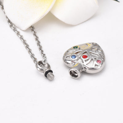 Dije Colgante de Diamante en Forma de Corazón - Image 5