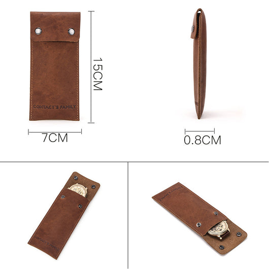 Funda Universal de Cuero para Reloj - Protección Elegante y Duradera - Image 2
