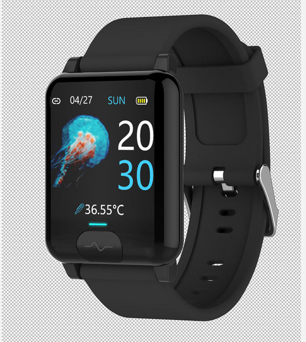 Pulsera Inteligente de Monitoreo de Salud con Temperatura y Oxígeno