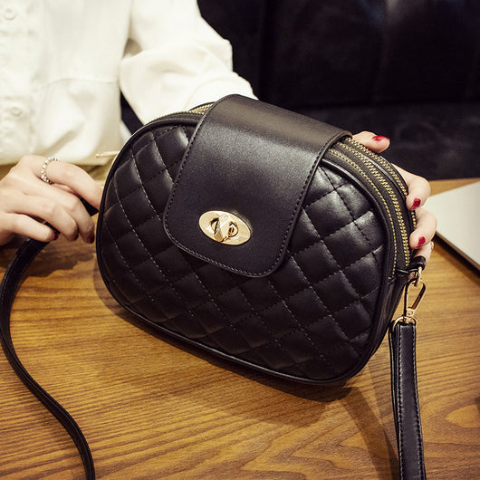 Bolso de Hombro Femenino Lingge Tres Capas - Image 4