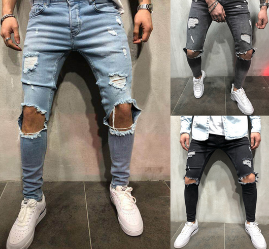 Pantalones Cargo Hombre con Bolsillos Grandes