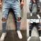 Pantalones Cargo Hombre con Bolsillos Grandes