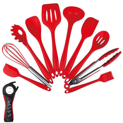 Juego de 11 Utensilios de Cocina en Silicona Premium - Image 3