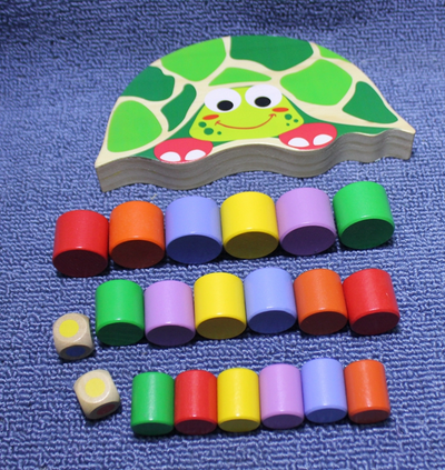 Juguete de Tortuga de Madera para Equilibrio - Image 9